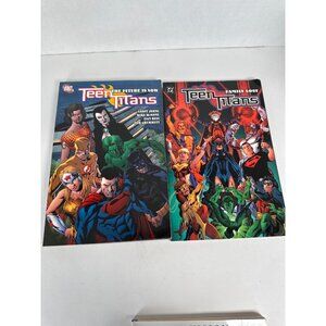Teen Titans Family Lost Vol 2 & The Future is Now Vol 4 Science Fiction DC Comic